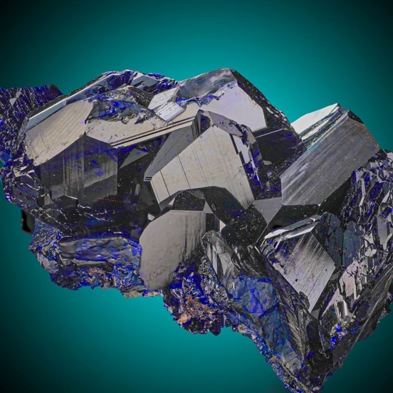 Azurite-Easter Pocket | Tsumeb Mine (Tsumcorp Mine) | Tsumeb | Otjikoto Region | Namibia